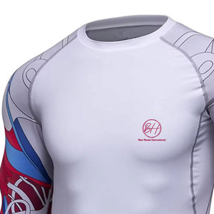 Camisetas de Compresión para Hombre, Diseño Personalizado, Transpirables, Precio Bajo, MOQ Bajo, Servicio OEM - Product Image 5