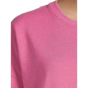 Sweat-shirt en coton unisexe pull surdimensionné à manches longues et col rond confortable pour l'automne hiver-Logo Wholesale Plain Dyed Washed - Product Image 5