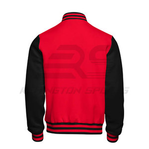 Chaqueta universitaria superventas, chaqueta universitaria personalizada de alta calidad, chaqueta universitaria de color sólido, chaqueta universitaria de moda para hombre - Product Image 5