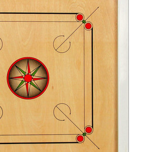 2024 ensemble de jeu de société Carrom en bois traditionnel Logo personnalisé conception Simple pour jouer personnalisé nouveau plateau Carrom en bois à vendre - Product Image 6