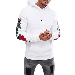 Sweat-shirts brodés pour hommes à prix avantageux, respirants, logo personnalisé, vente chaude, vêtements décontractés confortables, sweat-shirts brodés au meilleur style - Product Image 1