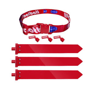 Banderas de Cintura para Niños y Adultos, PVC a Todo Color, Doble Cara, Logotipo del Equipo Personalizado, Bandera Deportiva para Entrenamiento de Jugadores de Fútbol - Product Image 5