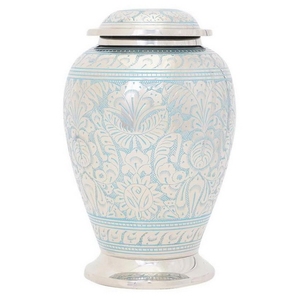 Urnes Mandala en forme de pétale pour cendres de crémation, urnes modernes pour cendres humaines, urnes décoratives pour cendres, urnes pour cendres d'enfants - Product Image 3