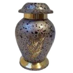 Urnes souvenirs de crémation en laiton de haute qualité avec gravure couleur or et noir Mini urnes souvenirs finies pour cendres humaines - Product Image 5