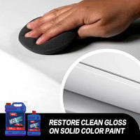 4X Super Renew Polish, composé pour carrosserie automobile, couleur unie, abrasif, récupération des rayures de peinture, cire de glaçage