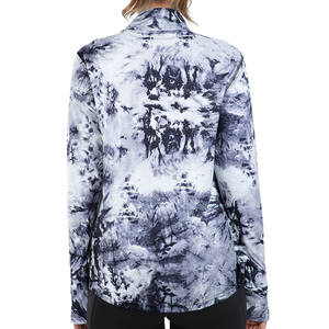 Activewear Sudadera de manga larga Tela de poliéster Ropa informal Sudadera transpirable antiarrugas y sudaderas con capucha para mujer - Product Image 2