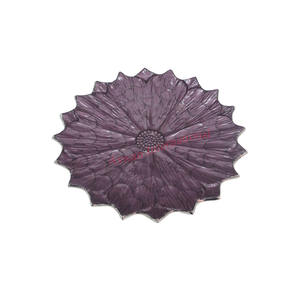 Oeuvre de fleur écologique de haute qualité fabriquée à la main plateau de service en aluminium accessoires de cuisine personnalisables Assouan International - Product Image 3