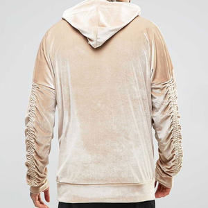 Sudaderas con capucha cálidas de terciopelo para hombre Invierno Navidad Venta caliente Último estilo Liso teñido Invierno caliente Idea de regalo de Navidad - Product Image 3
