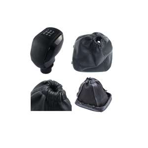 Transit V347 Sport Black Gear Shift Boot and Knob Without Windscreen Cover for Cars - Product Image 3