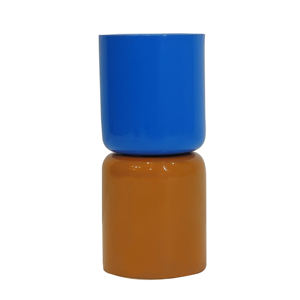 Bougeoirs en fer en forme de tambour faits à la main Bougeoirs modernes durables Bougeoirs en fer pour la décoration de la maison - Product Image 2