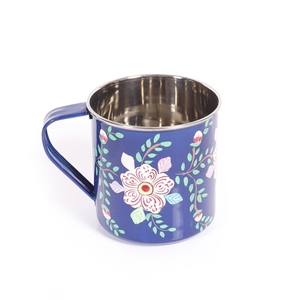Tazas de Diseño de Lujo Pintadas a Mano de Alta Calidad, Elegantes para Uso en el Hogar y la Cocina, Precio al por Mayor, Tazas Pintadas a Mano en Metal - Product Image 2