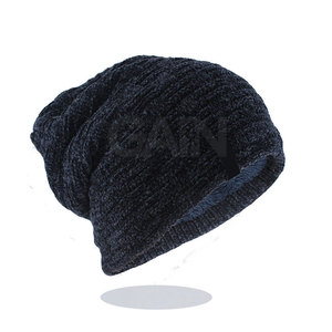 Pakistán Fabricación Último estilo Beanie Sombreros Sólido Liso Color Logotipo personalizado Adulto Beanie Sombreros - Product Image 3