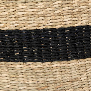 Factory Direct Selling Set of 2 Round Seagrass Storage <b>Basket</b> Multifunctional Organizing Houseware <b>Laundry</b> <b>Basket</b> for Home - Product Image 3