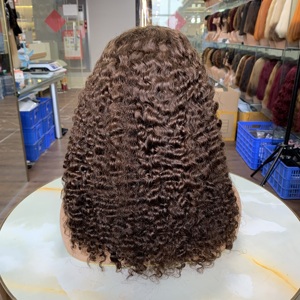 Peluca de Cabello Rizado Birmano de 14 Pulgadas con Encaje 5x5, Superventas Premium, Peluca de Cabello Vietnamita Virgen SDD, Rizos Elásticos Ricos y Abundantes - Product Image 3