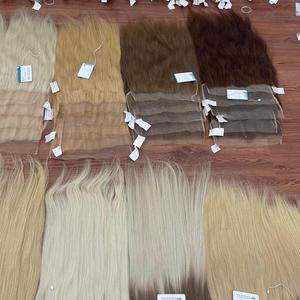 Extensión de cabello de lujo superior, cabello vietnamita liso Natural, cierre de color, encaje Frontal humano para extensiones de cabello, pelucas - Product Image 6