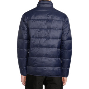 Custom Men's Black Shiny Winter Outdoor <b>Jacket</b> Breathable <b>Padded</b> Coat <b>Waterproof</b> Material Thick Quilted Bubble Puffer <b>Jacket</b> - Product Image 6