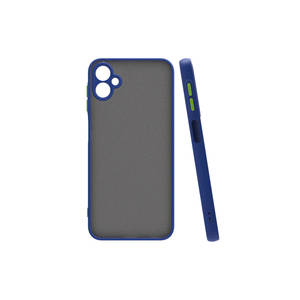 Coque de protection en silicone premium bleu marine JoieCreatif Hux Series pour téléphones mobiles Samsung Galaxy A05, A12, A55, A32 et 4G - Product Image 1