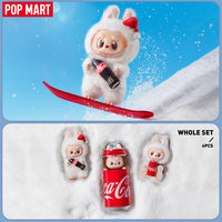 POPMART Coco Colaa Peluche Surprise Boîte Mystère, Peluche Visage en Vinyle PVC et Porte-clés pour Cadeaux de Fêtes et d'Anniversaire