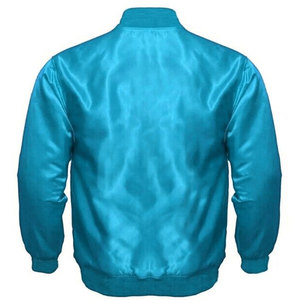 Nuevo estilo Satin Versity Jacket Hombres Melton Satin Versity Chaquetas Venta al por mayor Letterman con cuero Satin Versity Jacket para hombre - Product Image 4