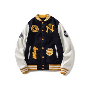 แจ็คเก็ตวาร์ซิตี้แบบกำหนดเองพร้อมโลโก้ OEM คุณภาพสูง ผ้าแคนวาสหนา กันน้ำ ระบายอากาศ กันลม เป็นมิตรกับสิ่งแวดล้อม สำหรับฤดูหนาว - Product Image 2