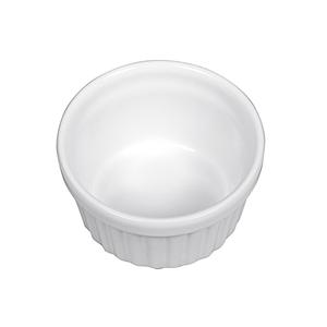 VISTA ALEGRE Pack of 12 White Stoneware Round Ragout Fin Dish 5cm 9cm for Baking & <b>Pans</b> - Product Image 1
