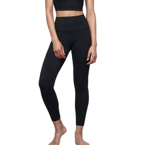 Ropa Deportiva Negra para Gimnasio, Pantalones de Cintura Alta, Leggings Deportivos para Mujer, Conjunto de Fitness para Gimnasio, Traje de Yoga sin Costuras, Ropa Deportiva Activa - Product Image 1