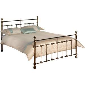 เตียงทองเหลืองสุดหรู ผลิตด้วยมือโดยช่างฝีมือผู้ชำนาญ สำหรับธีมห้องนอนที่ได้รับแรงบันดาลใจจากมรดกทางวัฒนธรรม แสดงถึงศิลปะวัฒนธรรมอันล้ำค่า - Product Image 3