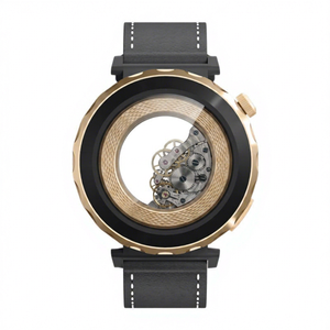 Sower HW5 MINI <b>Smart</b> <b>Watch</b> 1.28 Inch AMOLED Display Waterproof IP67 For <b>Women</b> Fashion Fitness Tracker Leather Band - Product Image 1