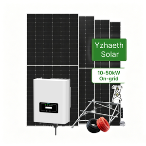 Système <span class=keywords><strong>solaire</strong></span> connecté au réseau 10KW 20KW 30KW 50KW, <span class=keywords><strong>kit</strong></span> complet avec onduleur et panneaux solaires - Product Image 1