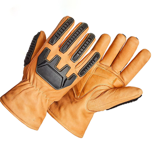 ถุงมืออัดแรงกระแทกเคฟลาร์หนังแท้คุณภาพสูงตัดทนความร้อนคุณสมบัติคุณสมบัติทนแรงกระแทก TPR ปรับสีได้ - Product Image 4