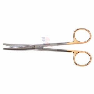 Tijeras de Mayo de acero inoxidable para instrumentos médicos de hospital con hoja afilada curva - Product Image 6