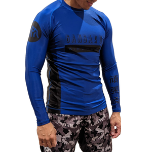 Rashguard เสื้อแรชการ์ดโพลีเอสเตอร์สแปนเด็กซ์,ชุดรัชการ์ดแบบดีไซน์จากโรงงาน - Product Image 5