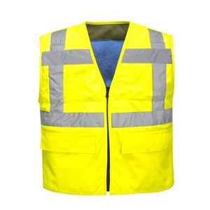 Gilet de sécurité haute visibilité personnalisé avec logo, vêtements de travail haute visibilité pour hommes, gilet de sécurité hautement réfléchissant - Product Image 1