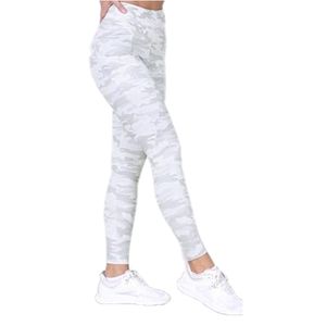 High Quality Women's High-Waisted Yoga Leggings Drawstring Solid <b>Color</b> Customizable Logo Colors Quick Dry Breathable - Product Image 4