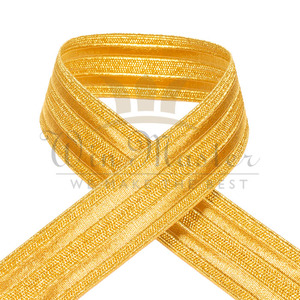 Tresse de cérémonie Premium à Double velours | Lacets à tresses dorées de haute qualité | Garnitures uniformes en fil d'or à vendre - Product Image 2