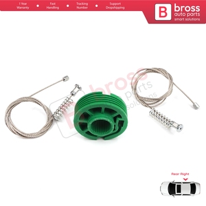 ชุดซ่อมมอเตอร์กระจกหน้าต่างด้านหลังขวา รุ่น BWR5301 สำหรับ A6 C5 4B ปี 1997-2005 Allroad 4BH 4/5 ประตู 4B0839462 - Product Image 4