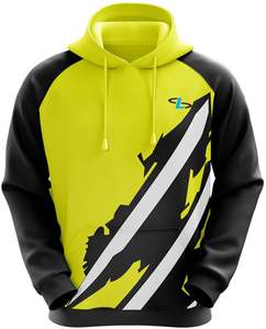 Vente en gros Sweatshirts à capuche et sweatshirts en coton vierge épais avec logo imprimé personnalisé et surdimensionné - Product Image 1