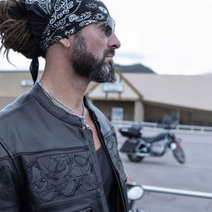 Chaqueta de Cuero de Alta Calidad para Hombre, Talla Personalizada, Estilo Deportivo de Invierno, Diseño de Tela Moderno para Motocicleta, Estilo Urbano - Product Image 4