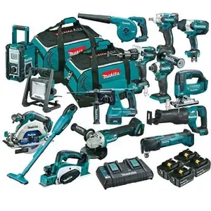 Makitas XT706 3.0Ah 18V LXT Litio-Ion Inalámbrico Kit Combo de 7 Piezas