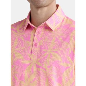 เสื้อโปโลแบบสั่งตัดตามแบบอเมริกันลำลองมีซิปแขนสั้นผ้าคอตตอนดีไซน์เรียบง่าย - Product Image 2