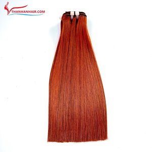 Vente chaude Super Double Dessiné Os Trame Droite Cheveux Top Qualité 100% Extensions De Cheveux Crus Vietnamiens - Product Image 3