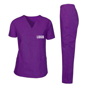Premium Women Stretch <b>Scrub</b> <b>Set</b> With Smooth Fit, Professional Comfort, Durable Fabric And Refined Design For Healthcare Duty - Product Image 2
