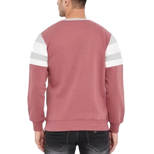 เสื้อสเวตเชิ้ตผู้ชายสไตล์สตรีทแวร์คุณภาพดี สีพื้น แขนยาว ผ้าฟลีซ อบอุ่น เหมาะสำหรับฤดูใบไม้ผลิ - Product Image 3