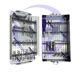 Kit de Instrumentos Ortopédicos TPLO con Placa Wenquar, Juego de Osteotomía para Nivelación del Plano Tibial con Caja de Aluminio - Product Image 4