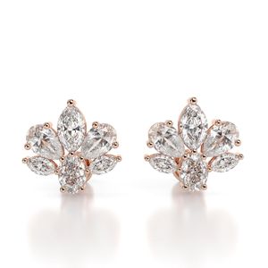 ต่างหูเพชรหลายรูปทรงเป็นมิตรต่อสิ่งแวดล้อม - Product Image 4