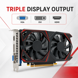 Carte graphique GTX <span class=keywords><strong>750</strong></span> <span class=keywords><strong>Ti</strong></span> 8 Go GDDR5 128 bits <span class=keywords><strong>NVIDIA</strong></span>, double ventilateur, GPU gaming pour PC de bureau, pièces d'ordinateur GTX750Ti - Product Image 3