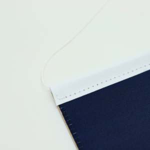 Premium Double-Sided Crystal Satin Pennant <b>Banner</b> AS0223 Custom Digital Printed Polyester for Tradeshow Giveaways - Product Image 2