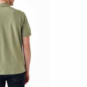 2025 alta calidad nueva llegada verano para camisa de hombre de manga corta de ajuste Regular cuello vuelto camisa de Golf de punto de secado rápido - Product Image 4