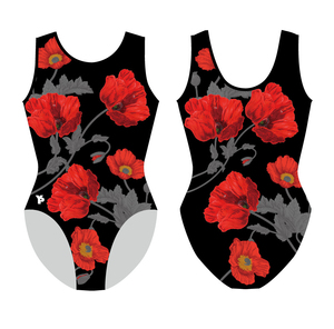 Nuevos Leotardos de diseño de flores con logotipo personalizado HECHO DE Spandex de alta calidad y gran oferta Leotardos de gimnasia sin mangas para niñas - Product Image 2
