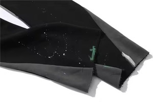 กางเกงผ้าฟลีซสเวตเตอร์หลายกระเป๋าแนวสตรีทสำหรับผู้ชายกางเกงผ้าขนแกะหลากสีแยกด้านล่างมีกระเป๋าพิมพ์ลายแบบตามสั่ง - Product Image 4